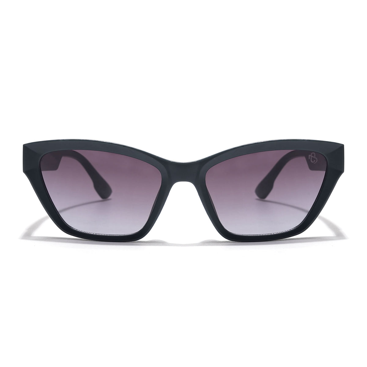 Eyejack Grey & Clear Cateye Sunglasses for Women (90152CL763)