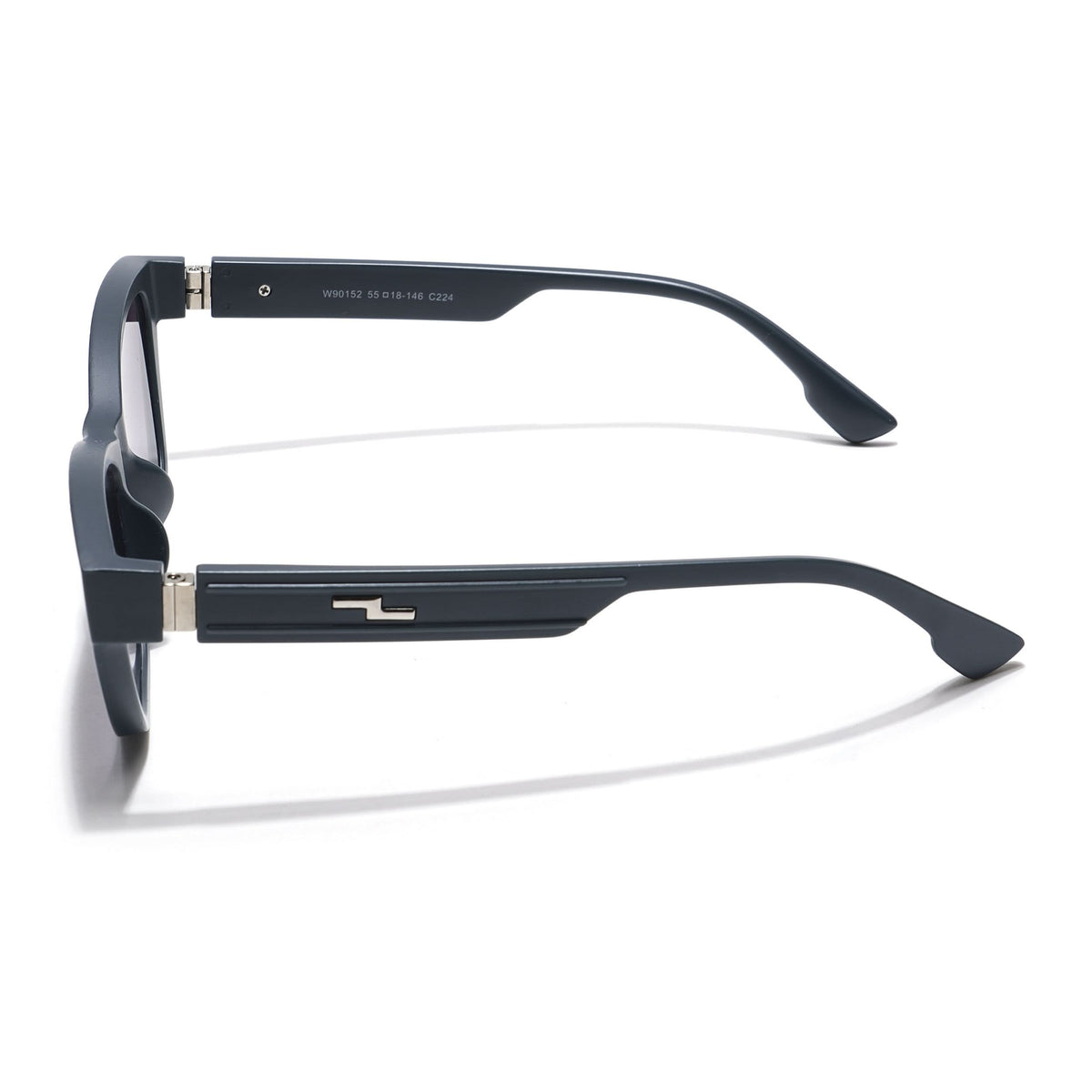 Eyejack Grey & Clear Cateye Sunglasses for Women (90152CL763)