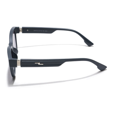 Eyejack Grey & Clear Cateye Sunglasses for Women (90152CL763)