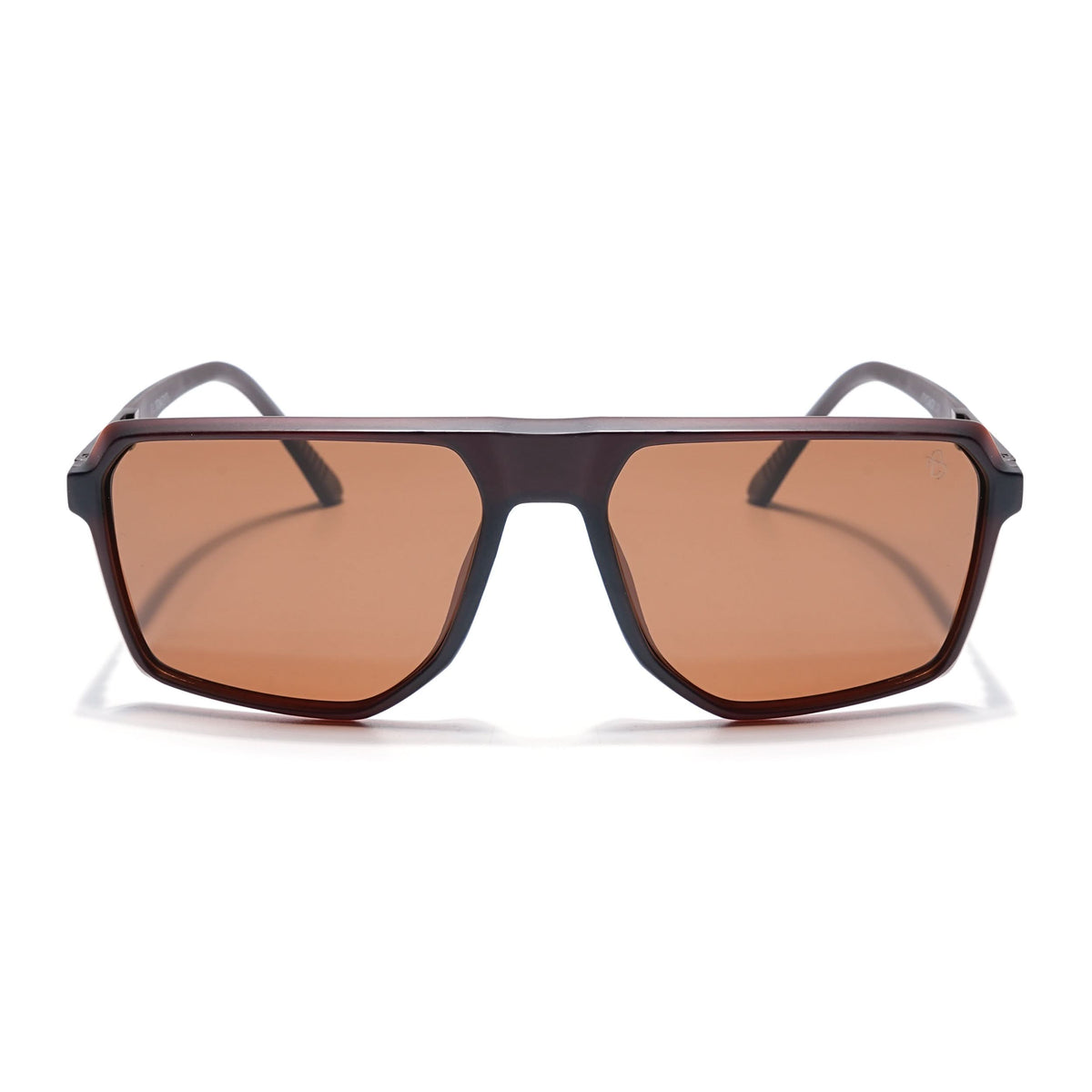 Eyejack Brown Wayfarer Polarized Sunglasses for Men & Women (91127PCL1134)