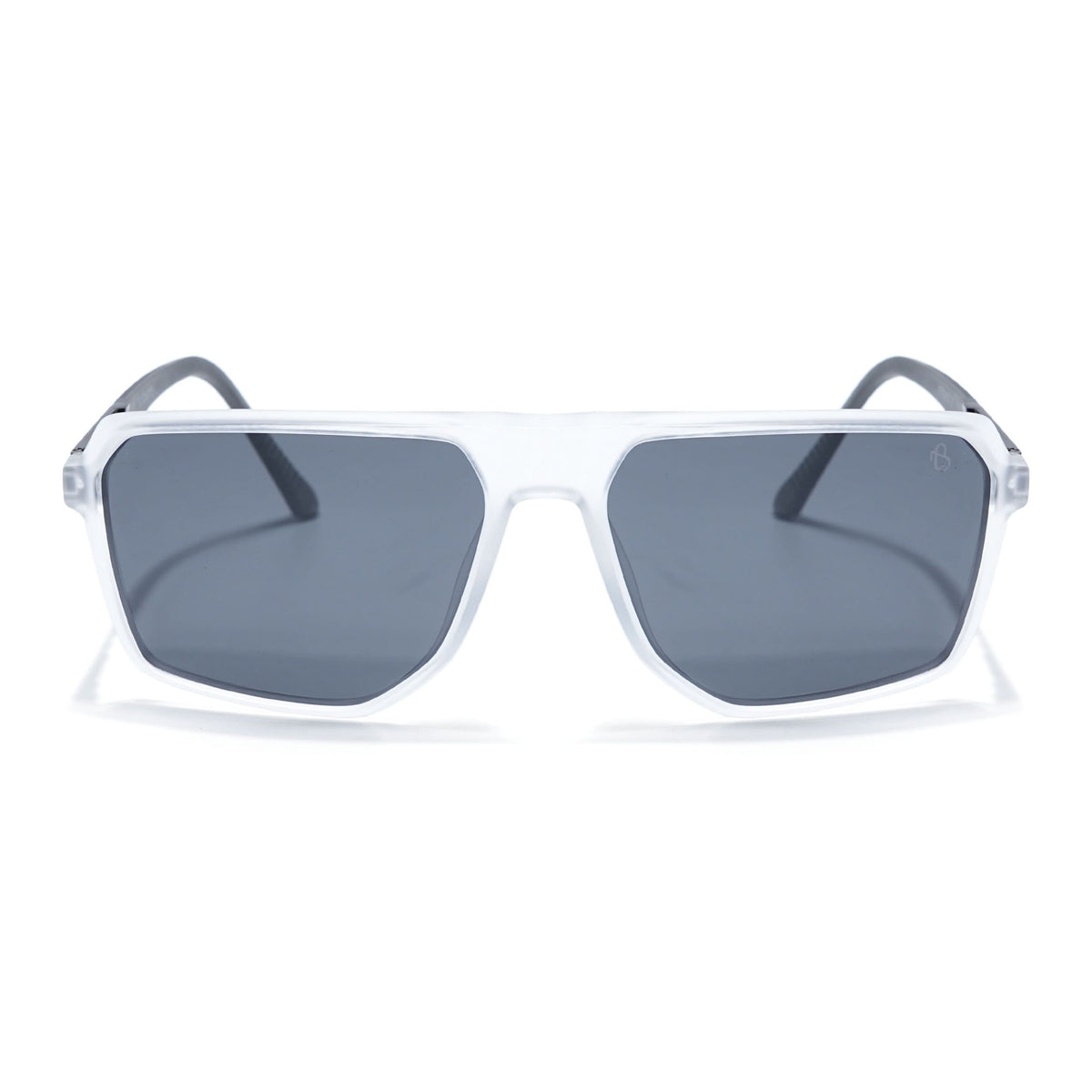 Eyejack Transparent Wayfarer Polarized Sunglasses for Men & Women (91127PCL1136)