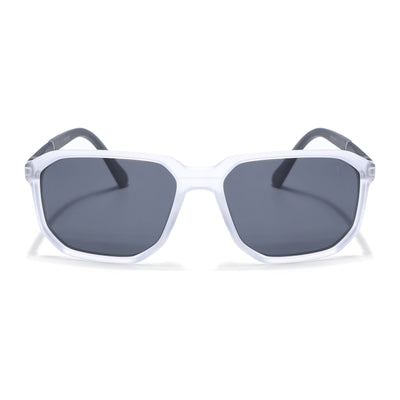 Eyejack Transparent Wayfarer Polarized Sunglasses for Men & Women (91128PCL1141)