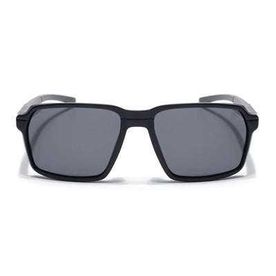 Torque I Matt Black Wayfarer Polarized Sunglasses (91141PCL1142)