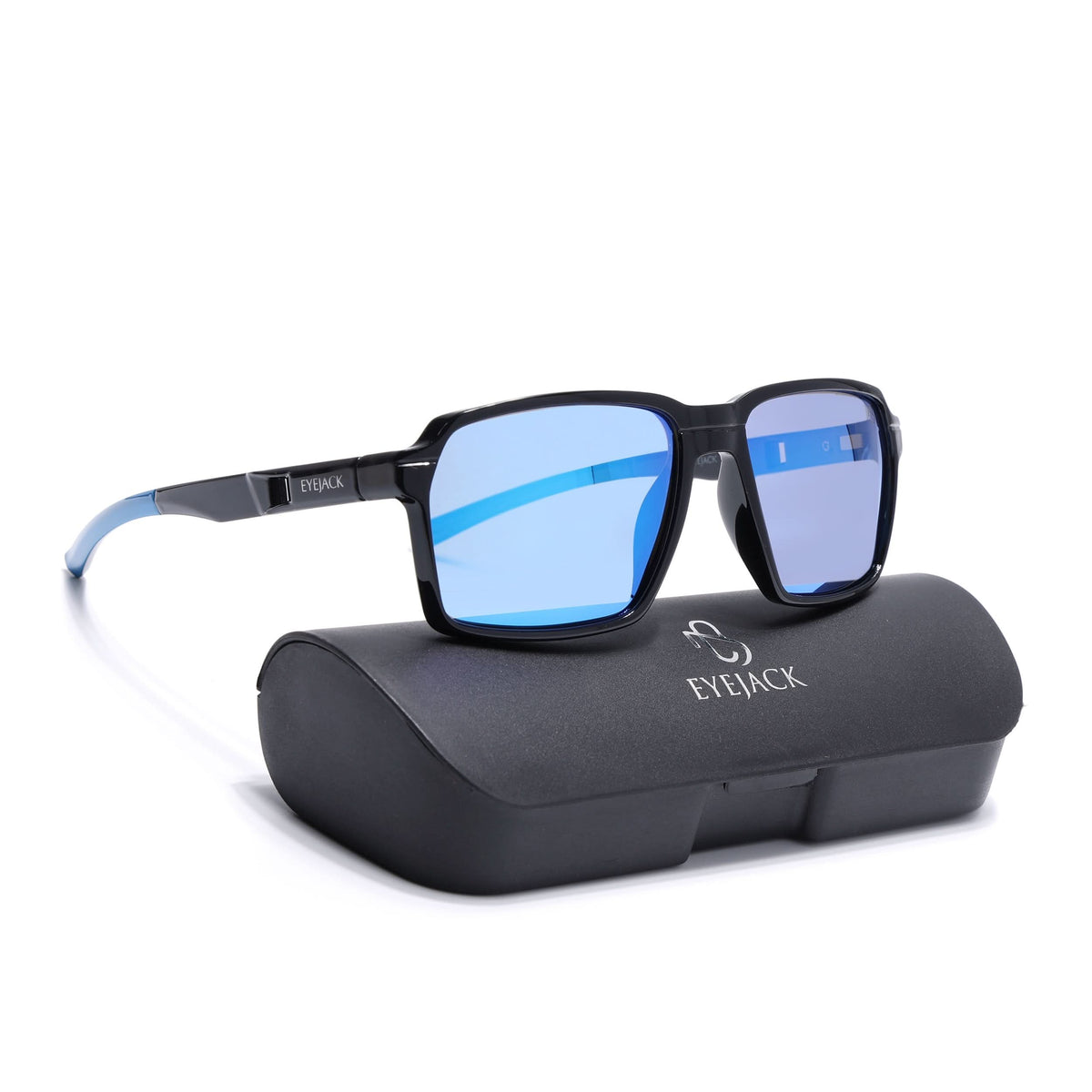 Torque I Blue Wayfarer Polarized Sunglasses (91141PCL1144)