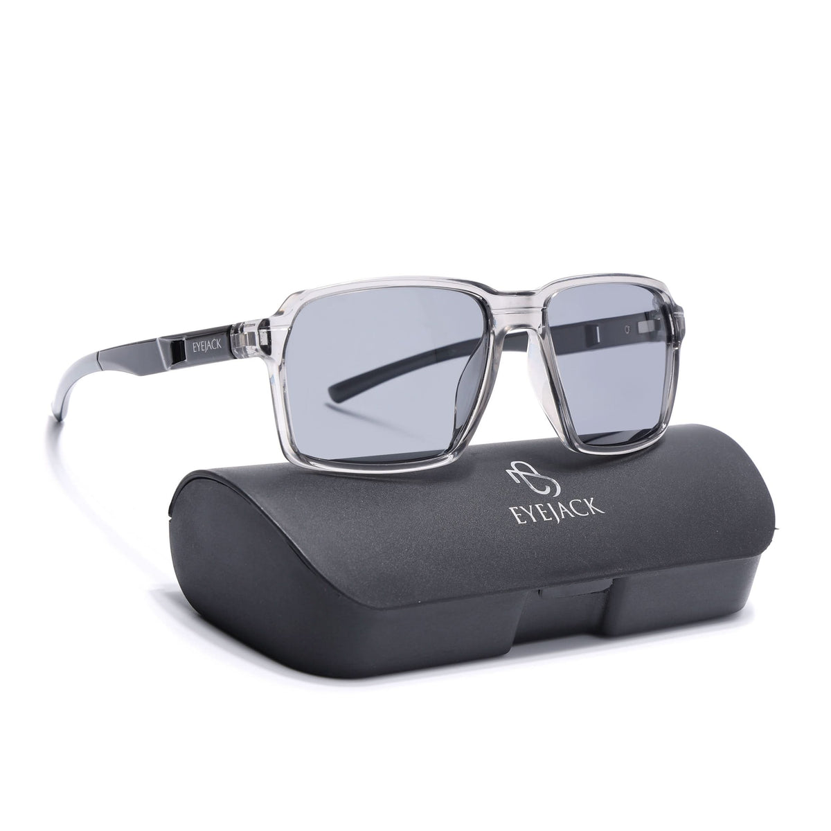 Torque I Grey Wayfarer Polarized Sunglasses (91141PCL1145)