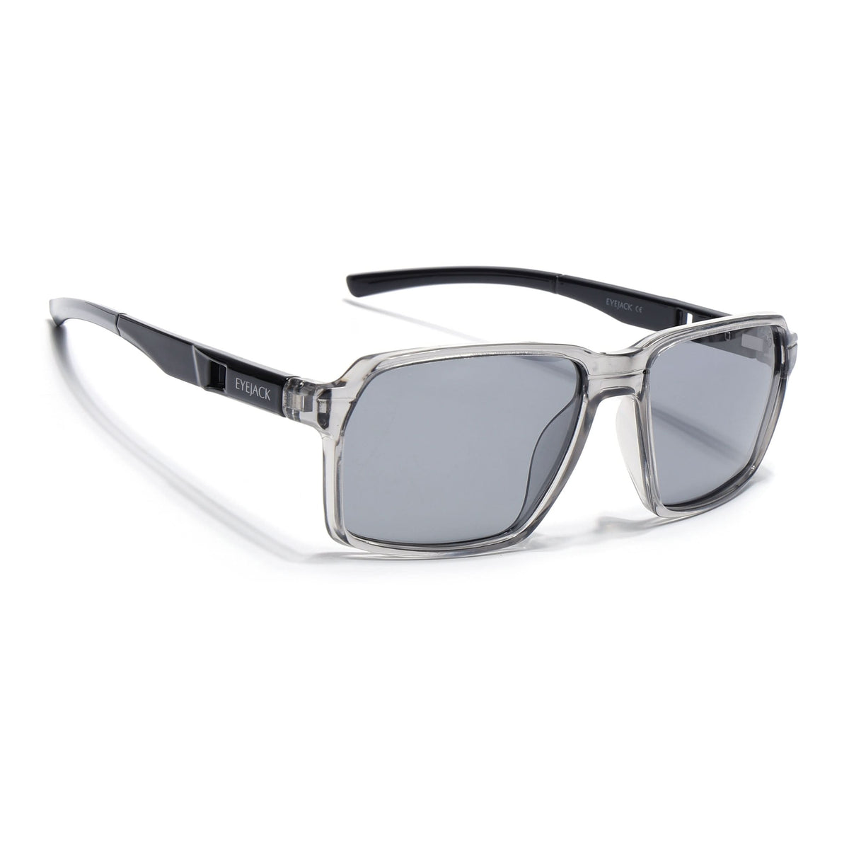 Torque I Grey Wayfarer Polarized Sunglasses (91141PCL1145)