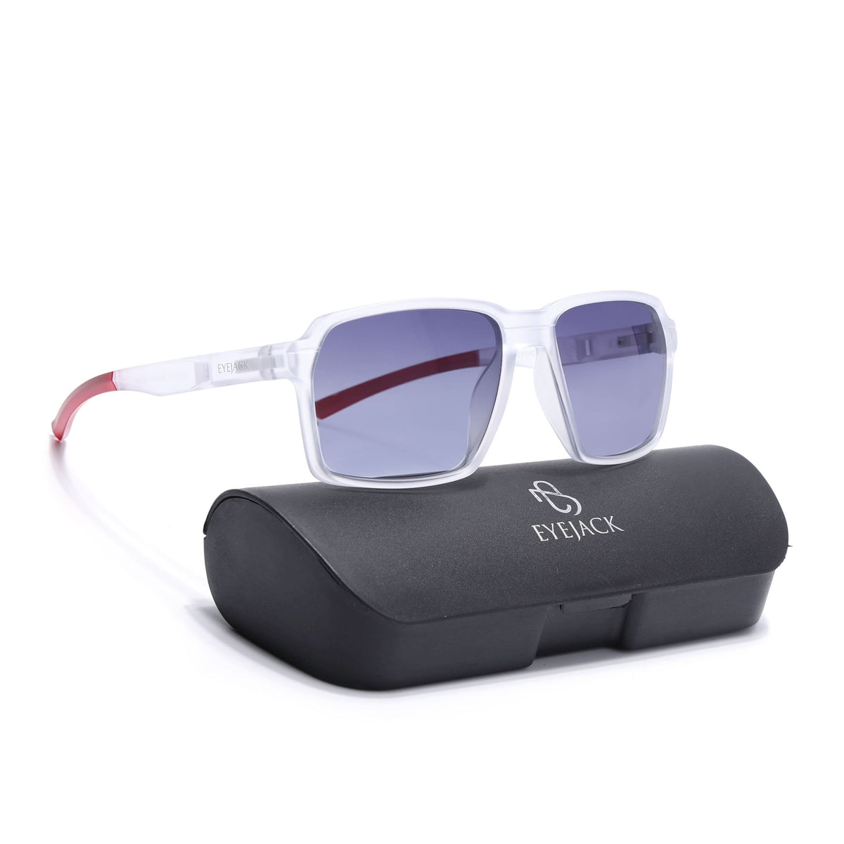 Torque I Purple Red Wayfarer Polarized Sunglasses (91141PCL1146)