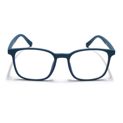 Eyejack NEO Blue Wayfarer Eyeglasses for Men & Women (92016CL1187-C4)