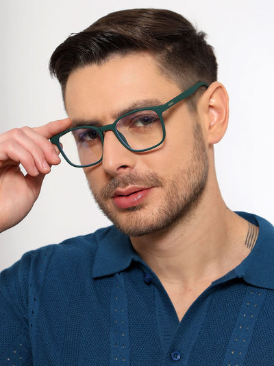 Eyejack NEO Green Wayfarer Eyeglasses for Men & Women (92016CL1188-C5)