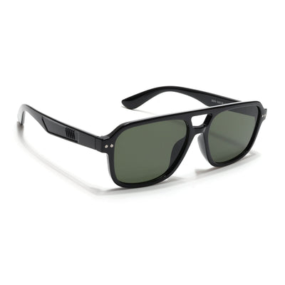 Eyejack Black Wayfarer Sunglasses for Men & Women (9265CL968)