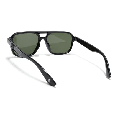 Eyejack Black Wayfarer Sunglasses for Men & Women (9265CL968)