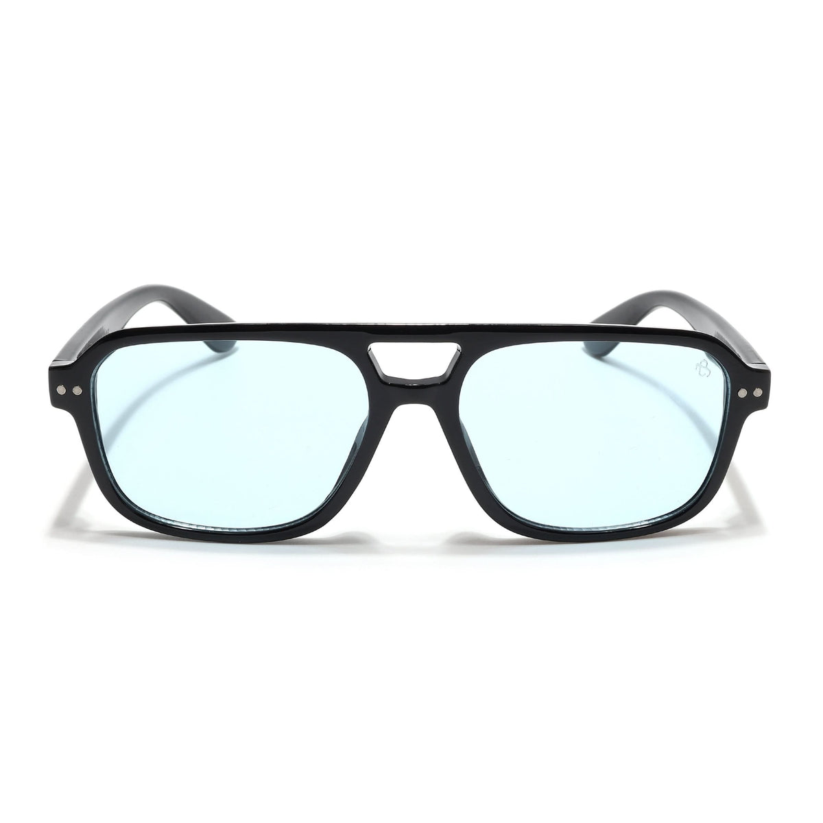 Eyejack Black Wayfarer Sunglasses for Men & Women (9265CL969)