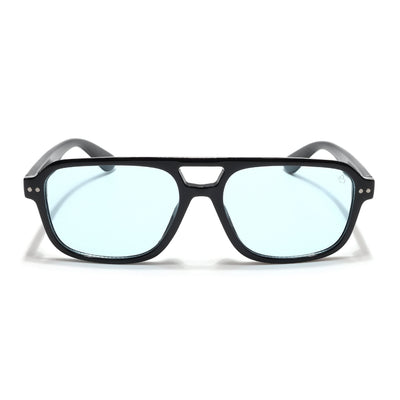 Eyejack Black Wayfarer Sunglasses for Men & Women (9265CL969)