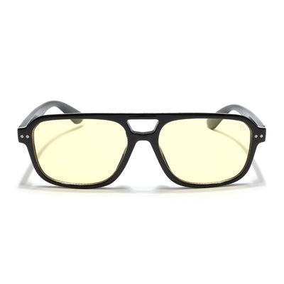 Eyejack Black Wayfarer Sunglasses for Men & Women (9265CL970)