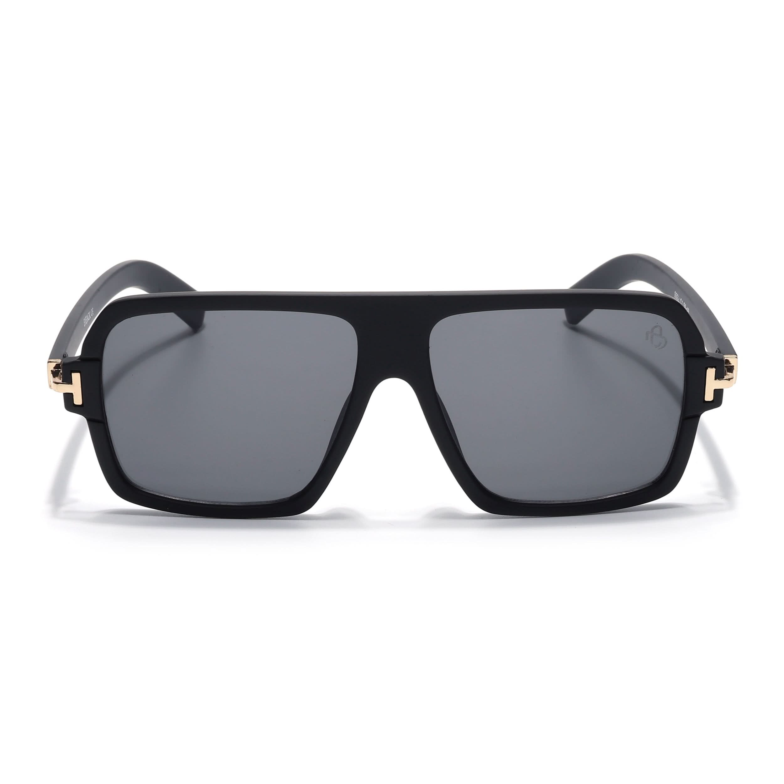 KRUZ - Black Wayfarer Sunglasses (9392CL1053) – Eyejack Eyewear