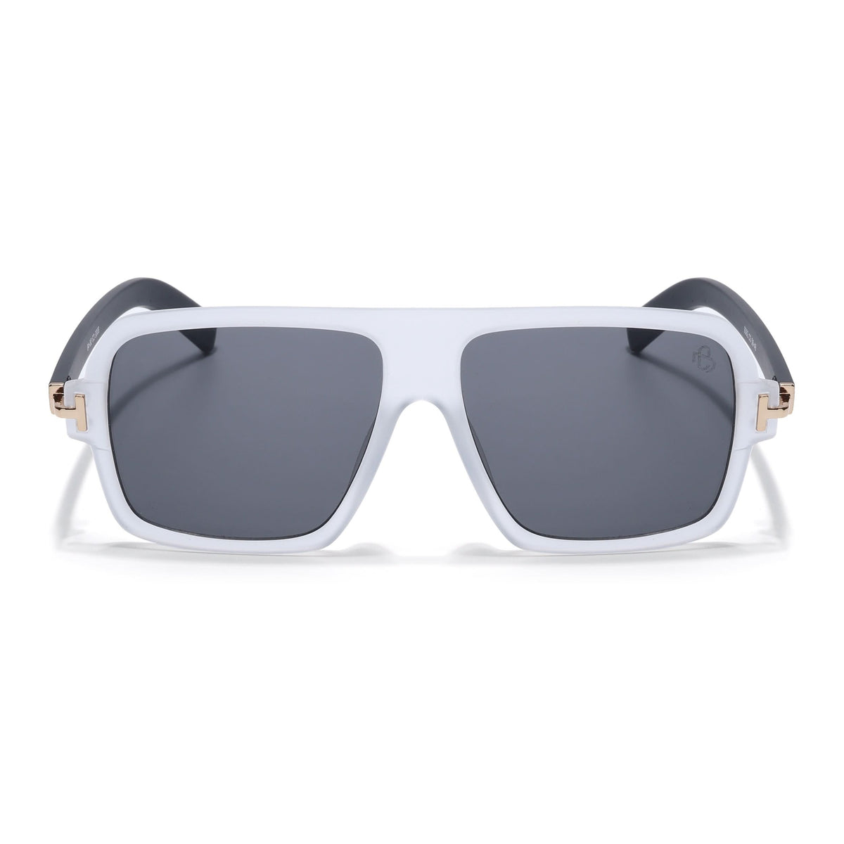 Eyejack Grey Wayfarer Sunglasses for Men & Women (9392CL1055)