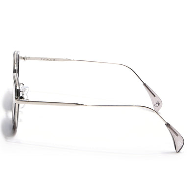 Eyejack Grey & Silver Cateye Sunglasses for Women (9435CL1104)