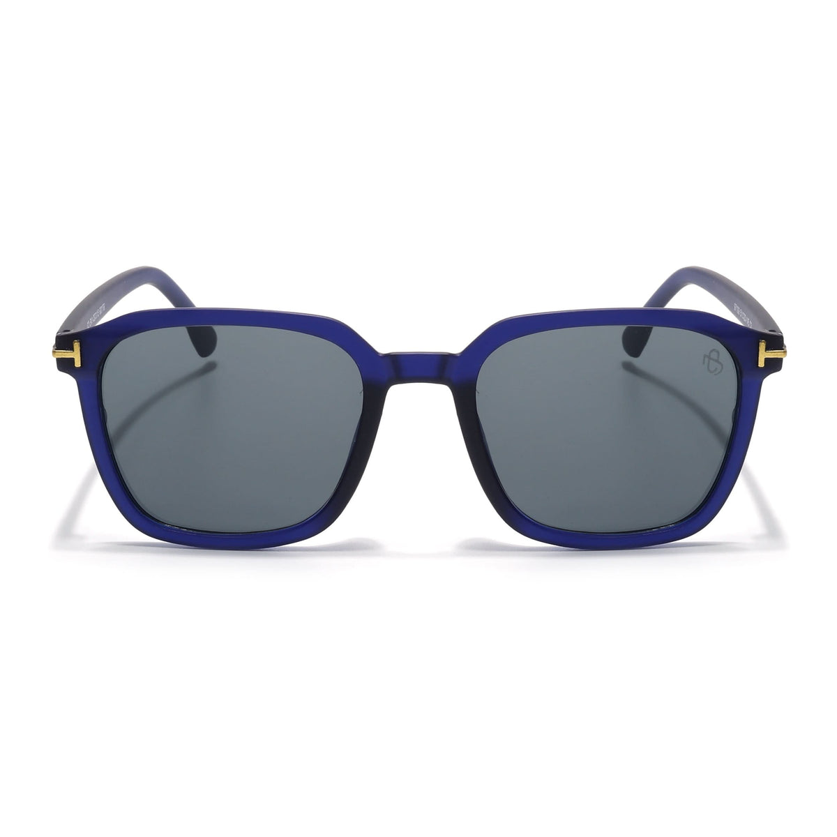Eyejack Blue Square Sunglasses for Men & Women (97109CL1063)