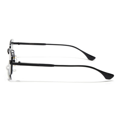 Eyejack Black Rimless Sunglasses for Men & Women (9805CL2538)