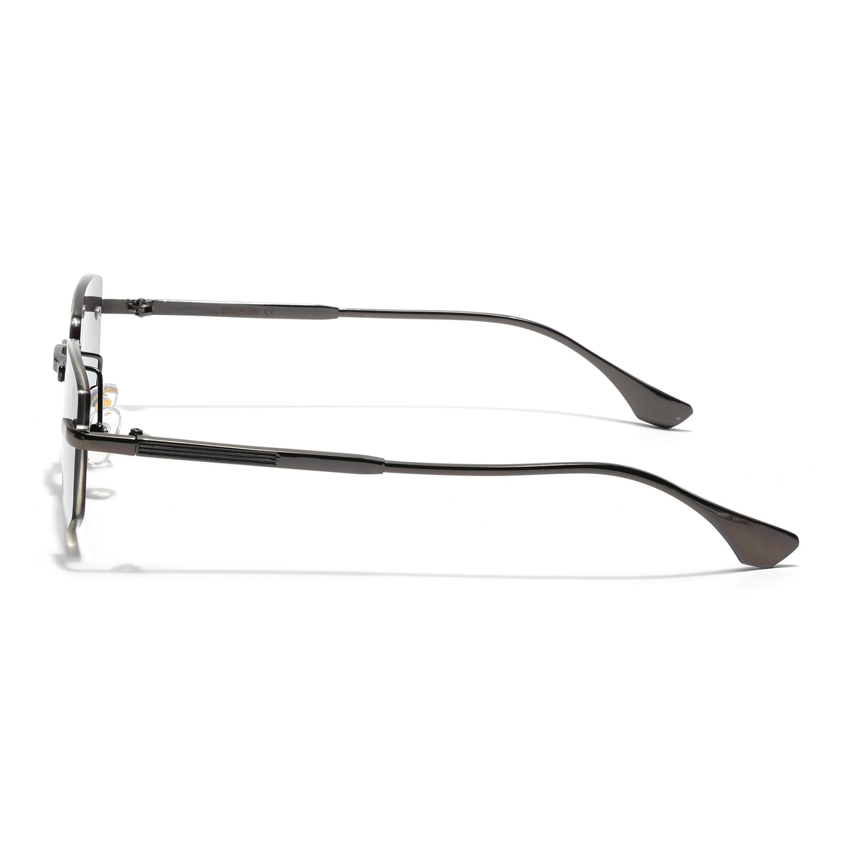 Eyejack Grey Rimless Sunglasses for Men & Women (9805CL2539)