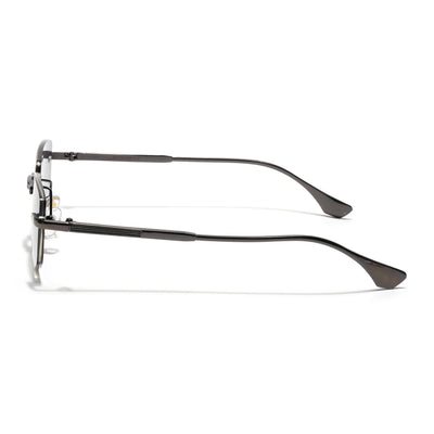 Eyejack Grey Rimless Sunglasses for Men & Women (9805CL2539)