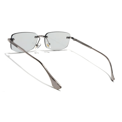 Eyejack Silver Rimless Sunglasses for Men & Women (9805CL2540)