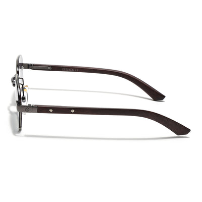Eyejack Grey Rimless Sunglasses for Men & Women (9807CL2545)