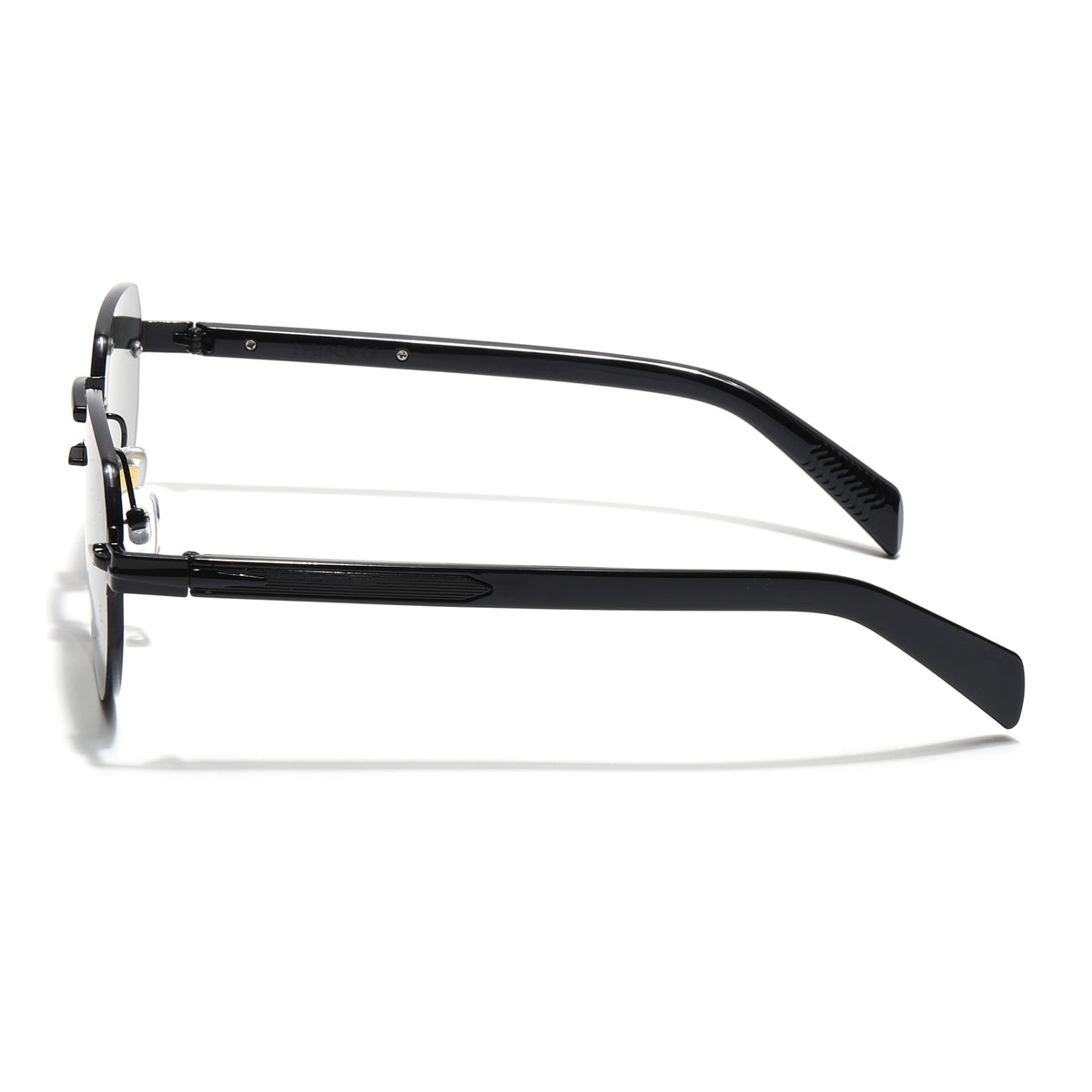 Eyejack Black Rimless Sunglasses for Men & Women (9818CL2531)