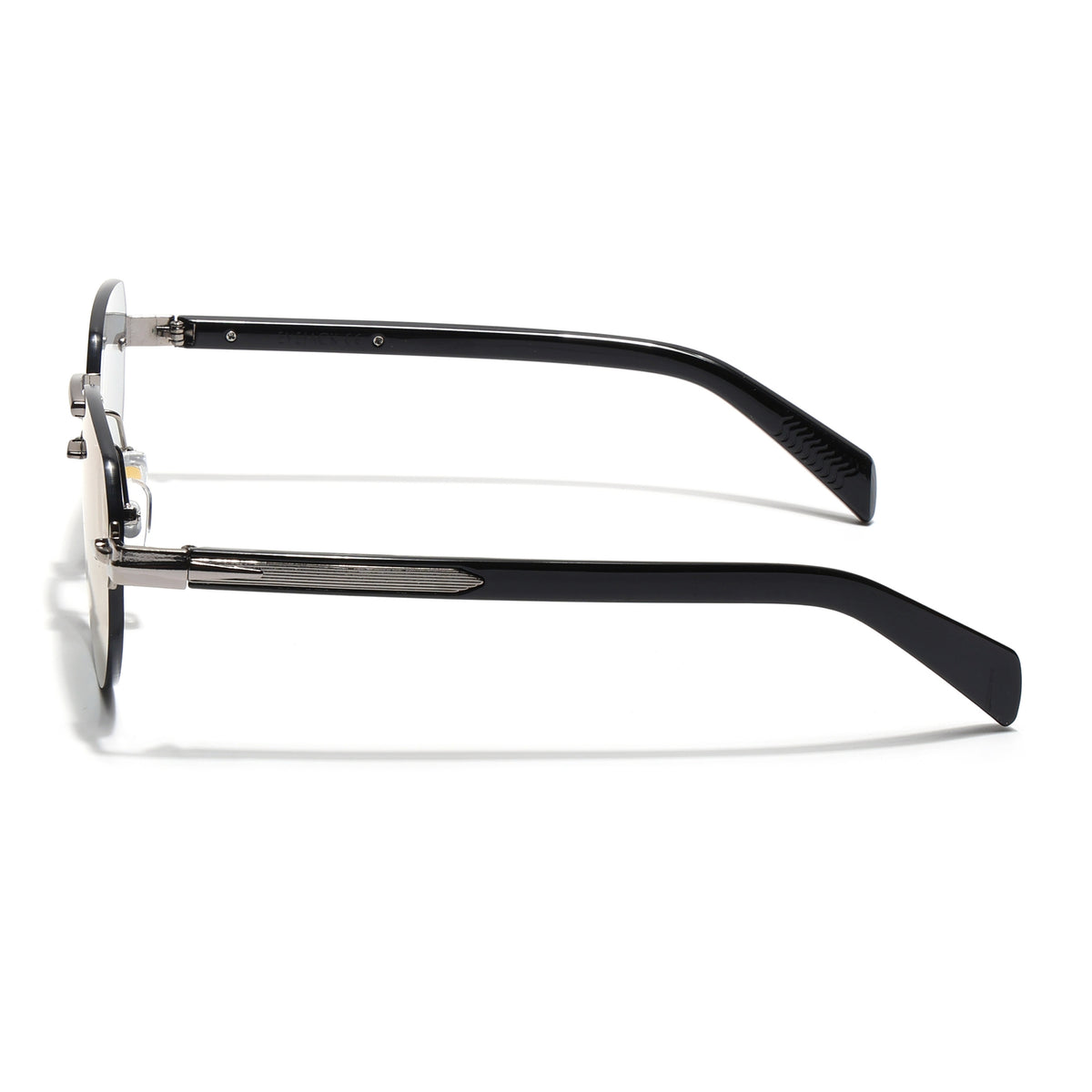 Eyejack Silver Rimless Sunglasses for Men & Women (9818CL2533)