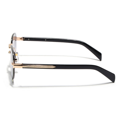 Eyejack Golden Rimless Sunglasses for Men & Women (9818CL2535)