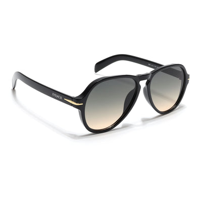 Eyejack Black Aviator Sunglasses for Men & Women (986CL973)