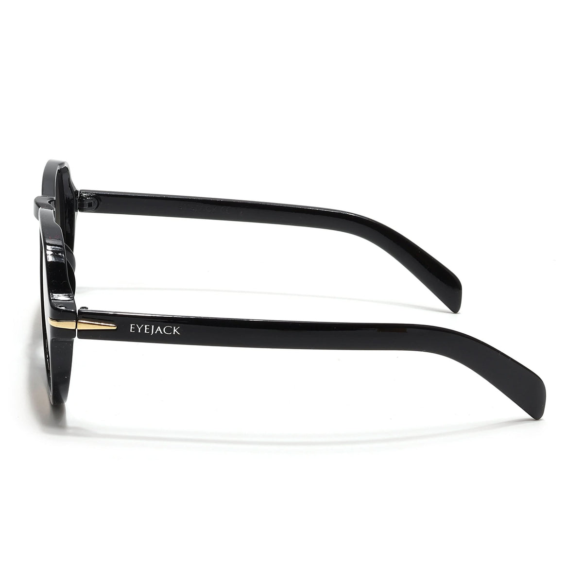 Eyejack Black Aviator Sunglasses for Men & Women (986CL973)