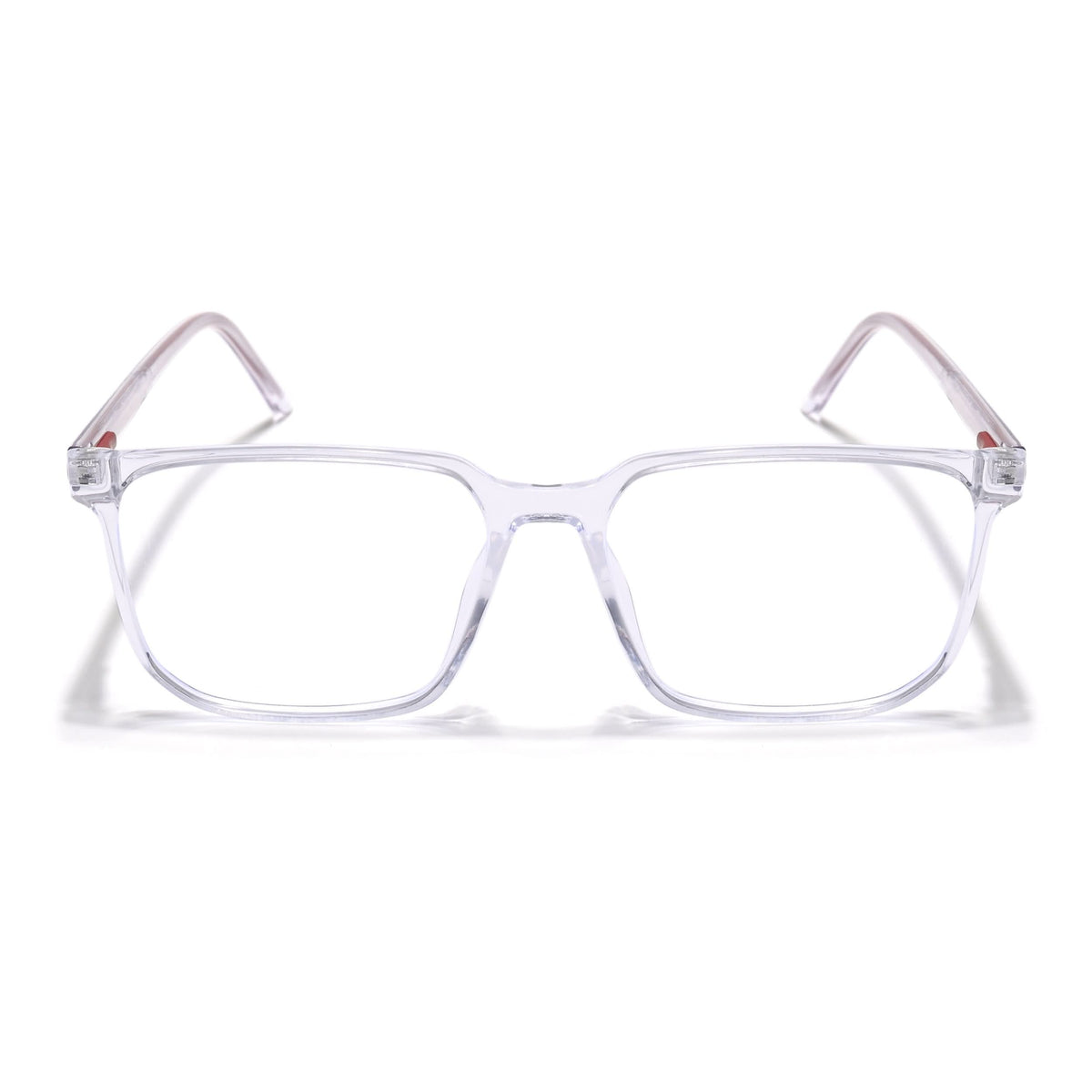 Eyejack Minimals Transparent Square Eyeglasses for Men & Women (A01FCL1306-C3)