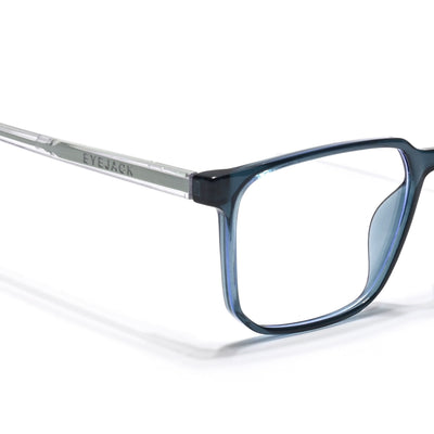 Eyejack Minimals Sea Green Square Eyeglasses for Men & Women (A01FCL1309-C6)