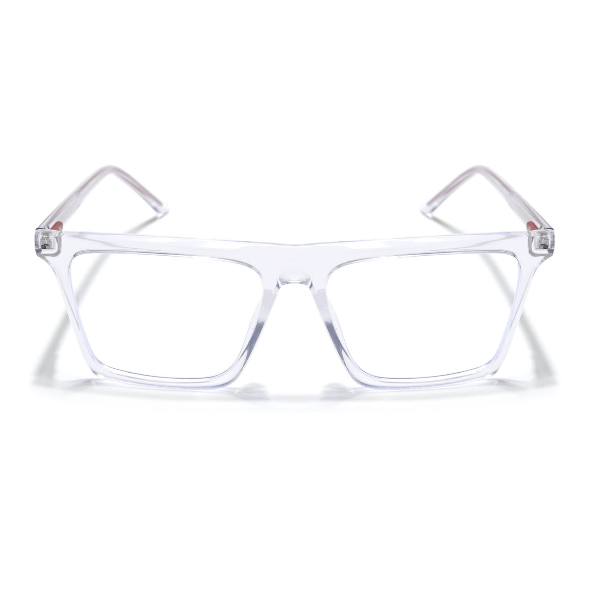 Eyejack Minimals Transparent Square Eyeglasses for Men & Women (A03FCL1320-C3)