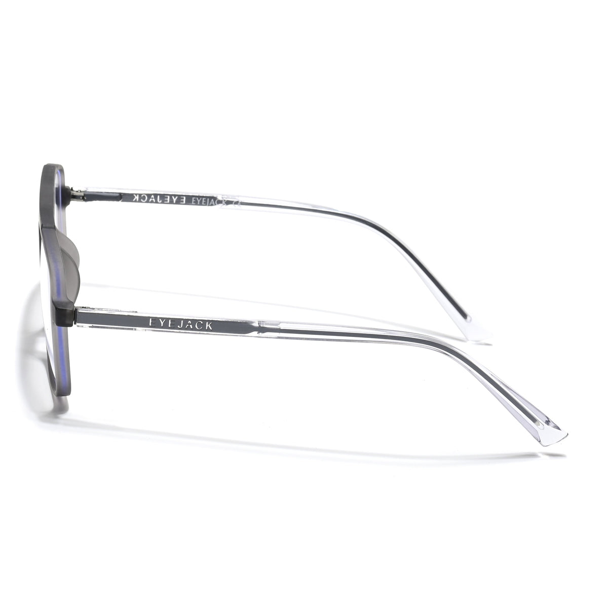 Eyejack Minimals Matt Grey Wayfarer Eyeglasses for Men & Women (A06FCL1340-C2)