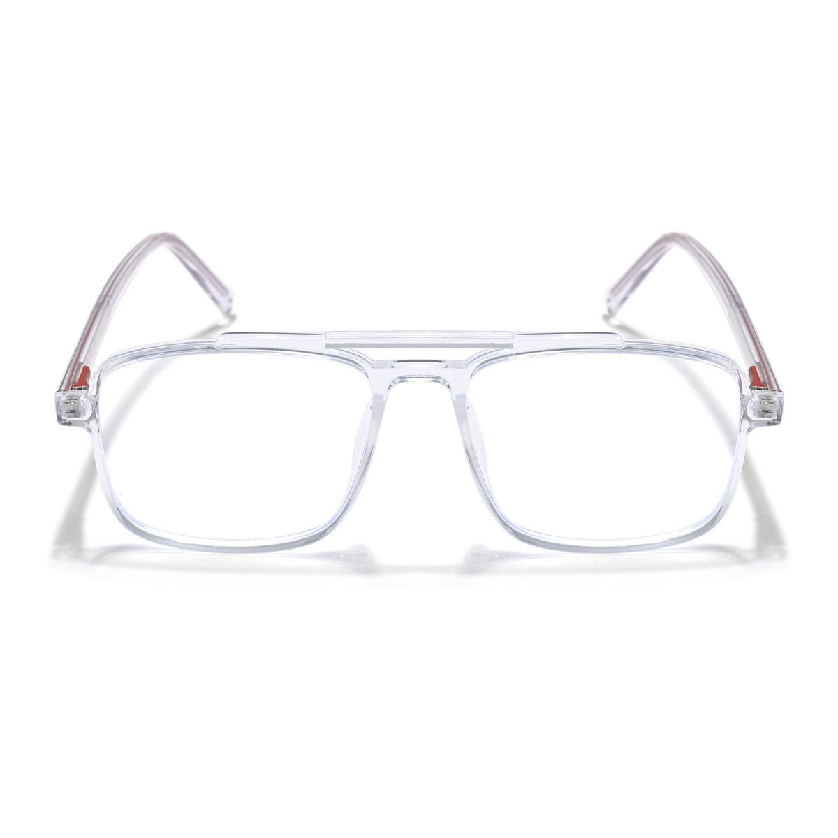 Eyejack Minimals Transparent Wayfarer Eyeglasses for Men & Women (A06FCL1341-C3)