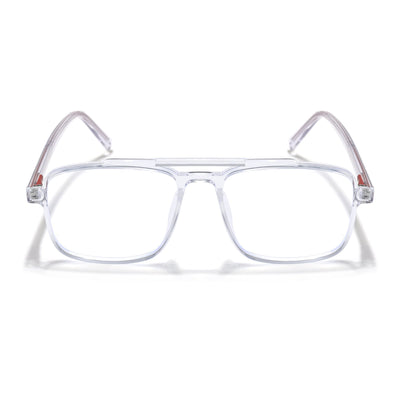 Eyejack Minimals Transparent Wayfarer Eyeglasses for Men & Women (A06FCL1341-C3)