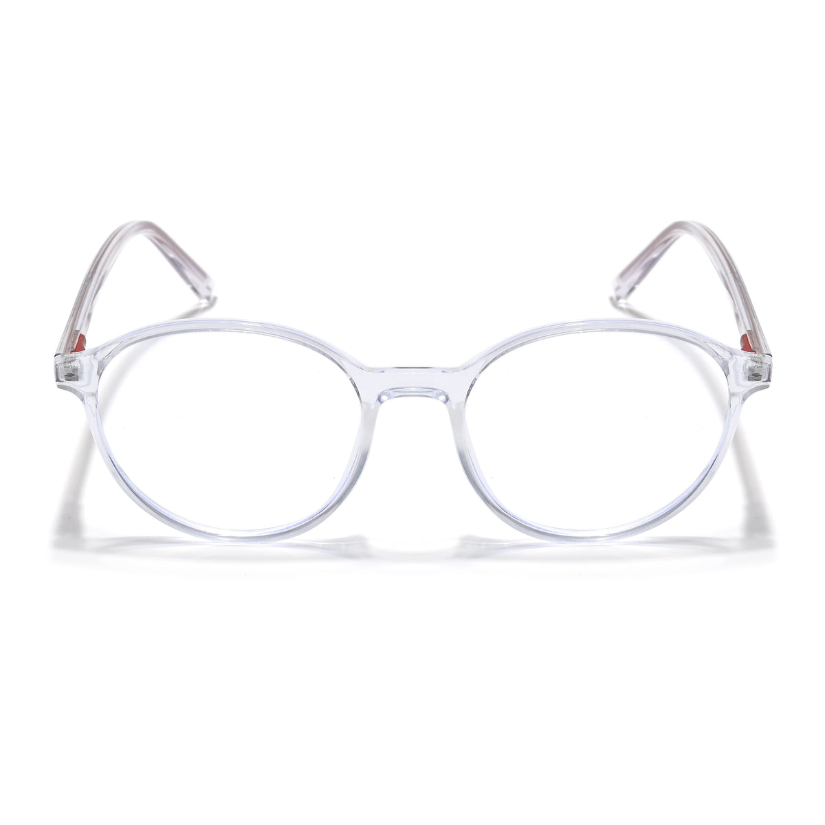 Eyejack Minimals Transparent Round Eyeglasses for Men & Women (A07FCL1348-C3)