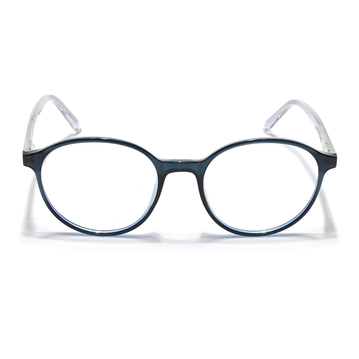 Eyejack Minimals Sea Green Round Eyeglasses for Men & Women (A07FCL1351-C6)