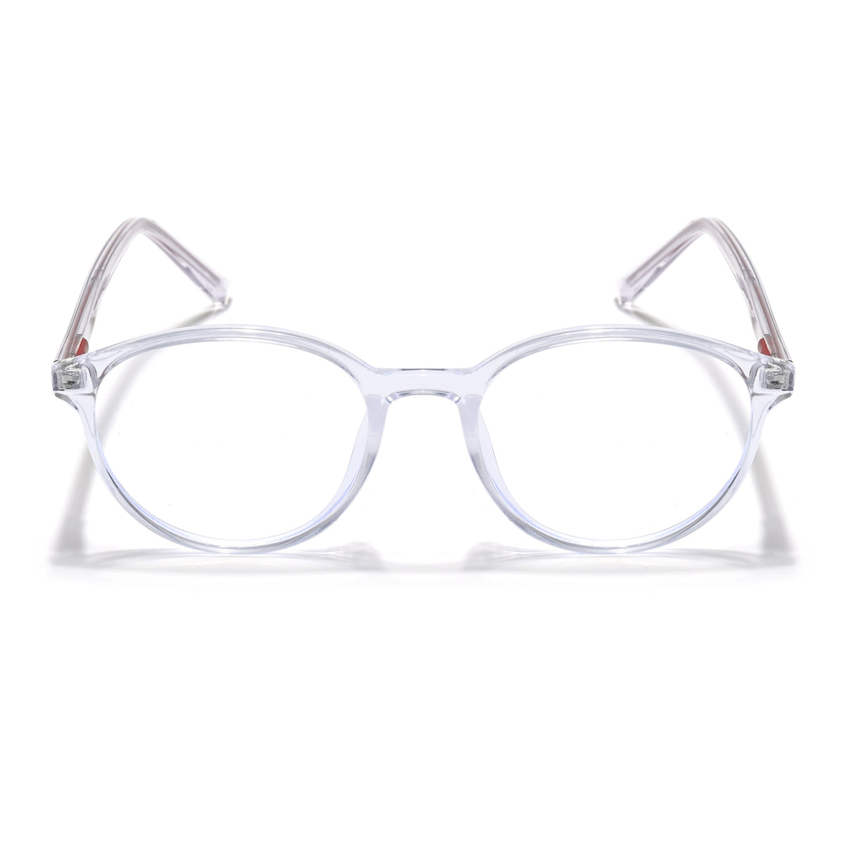 Eyejack Minimals Transparent Round Eyeglasses for Men & Women (A10FCL1369-C3)