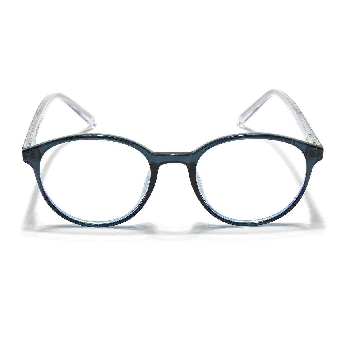 Eyejack Minimals Sea Green Round Eyeglasses for Men & Women (A10FCL1372-C6)