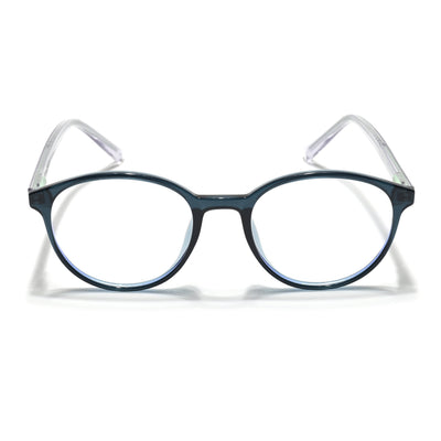 Eyejack Minimals Sea Green Round Eyeglasses for Men & Women (A10FCL1372-C6)
