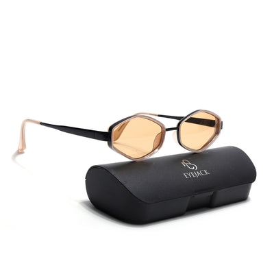 Hunter - Black & Brown Hexagonal Sunglasses (C554CL2231)