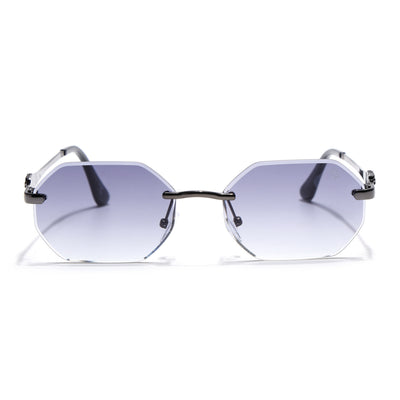 Cooper - Purple Rimless Sunglasses (C565CL2223)