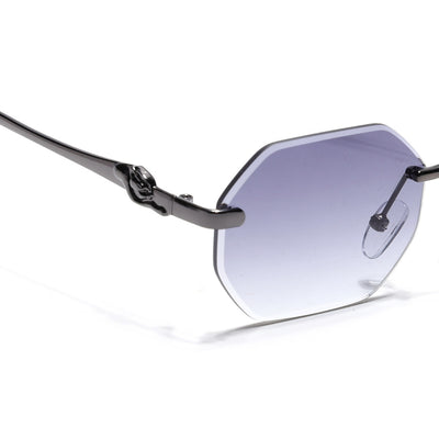 Cooper - Purple Rimless Sunglasses (C565CL2223)