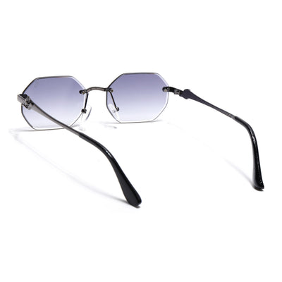 Cooper - Purple Rimless Sunglasses (C565CL2223)