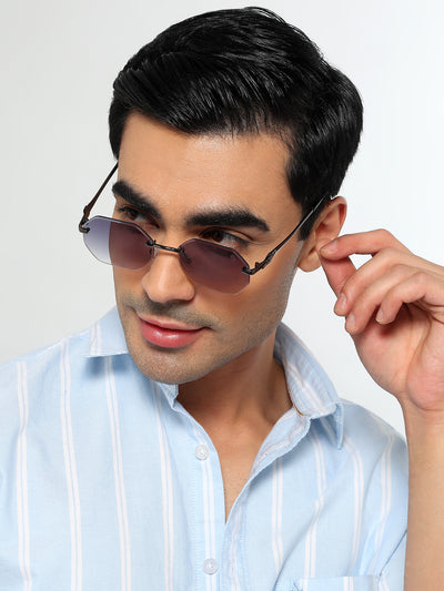 Cooper - Purple Rimless Sunglasses (C565CL2223)