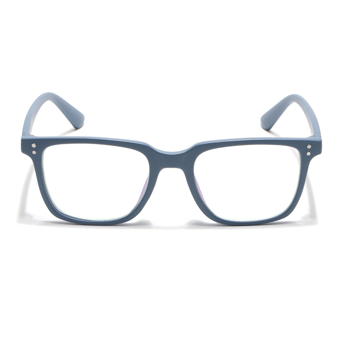 Eyejack Canment Sky Blue Square Eyeglasses for Men & Women (CM1005FCL1761-C6)