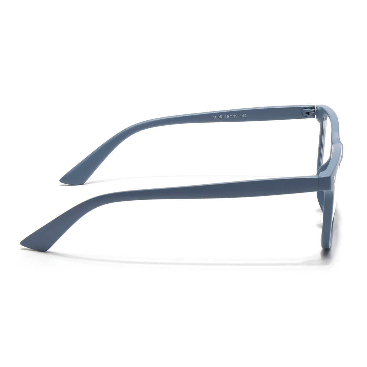 Eyejack Canment Sky Blue Square Eyeglasses for Men & Women (CM1005FCL1761-C6)